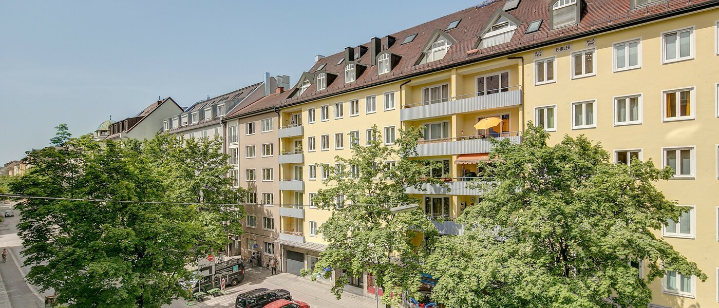 квартира München Maxvorstadt - Museumsviertel 01 вид из окна 4344