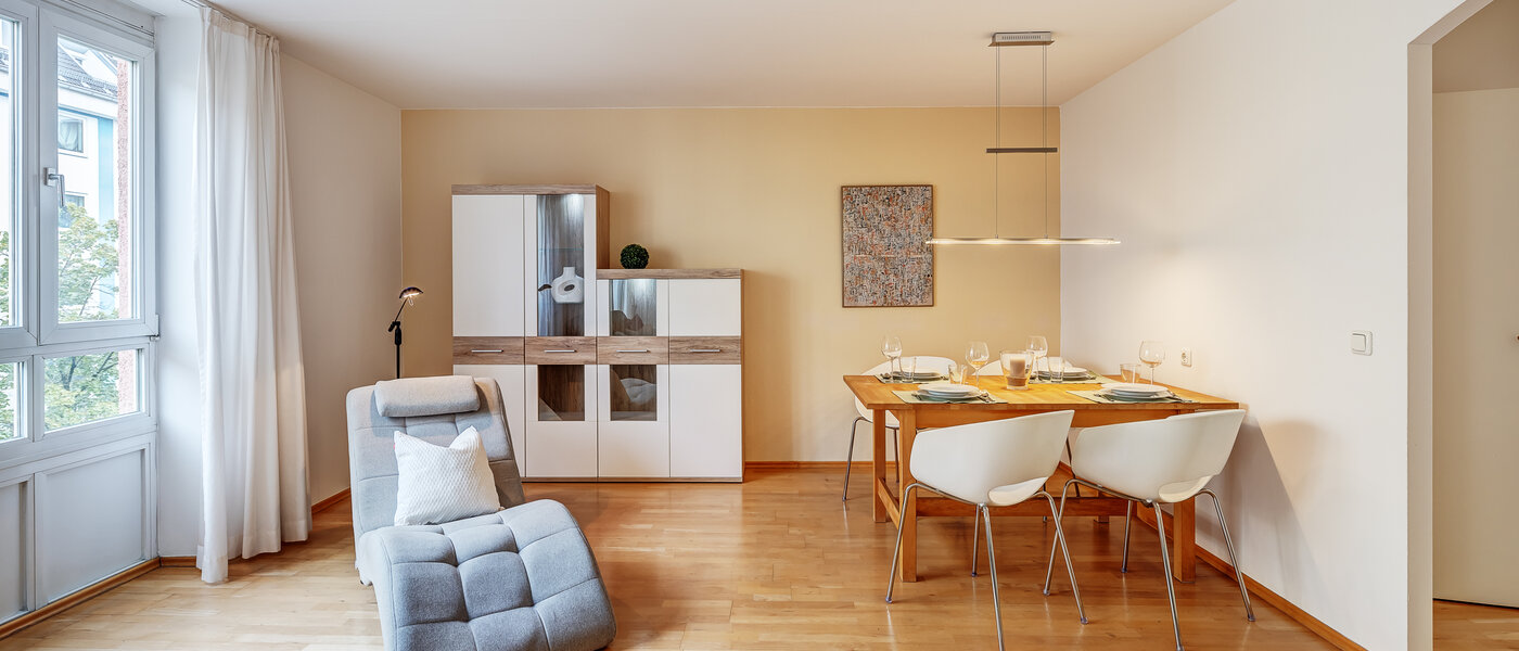 квартира München Maxvorstadt - Museumsviertel 04 жилое пространство 4344