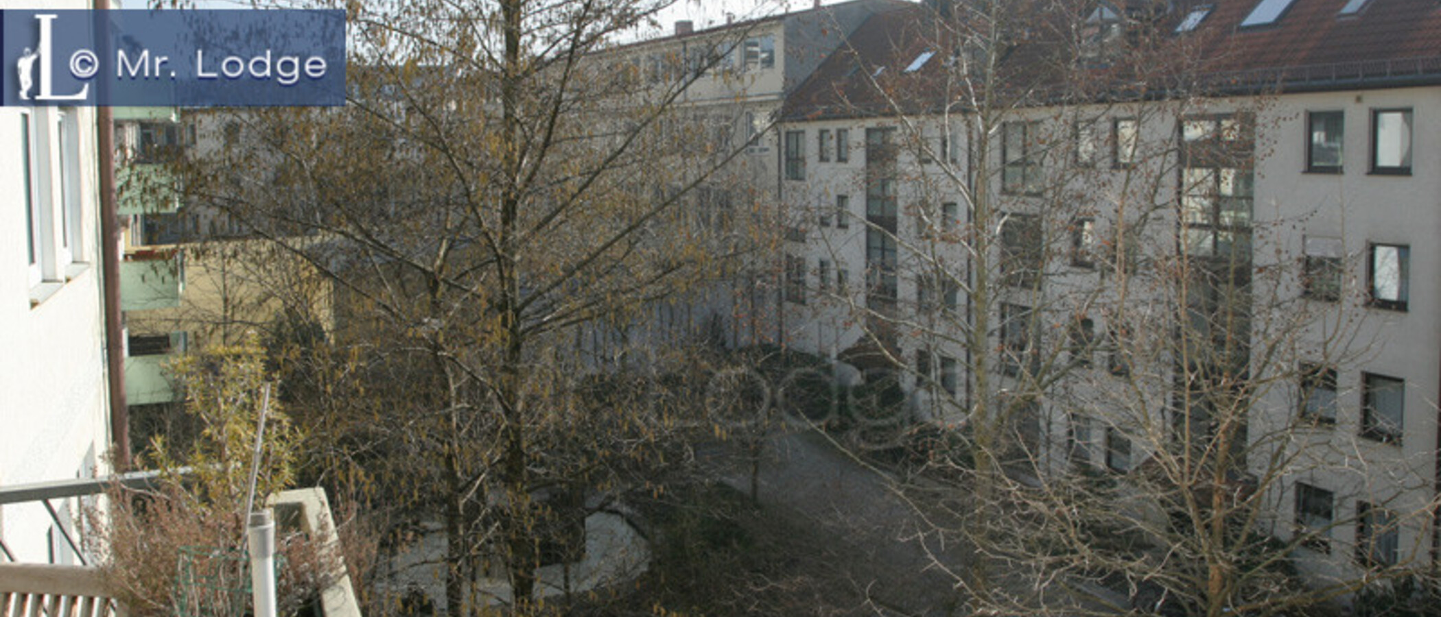квартира München Maxvorstadt - Westen 03 вид из окна 4358