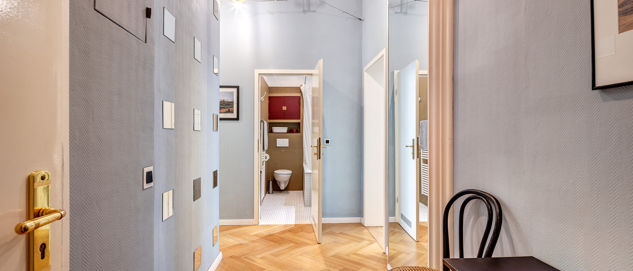 квартира München Lehel 02 коридор 4375