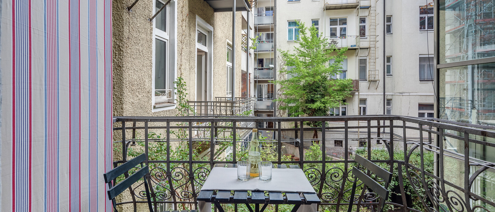 квартира München Lehel 01 балкон 4375