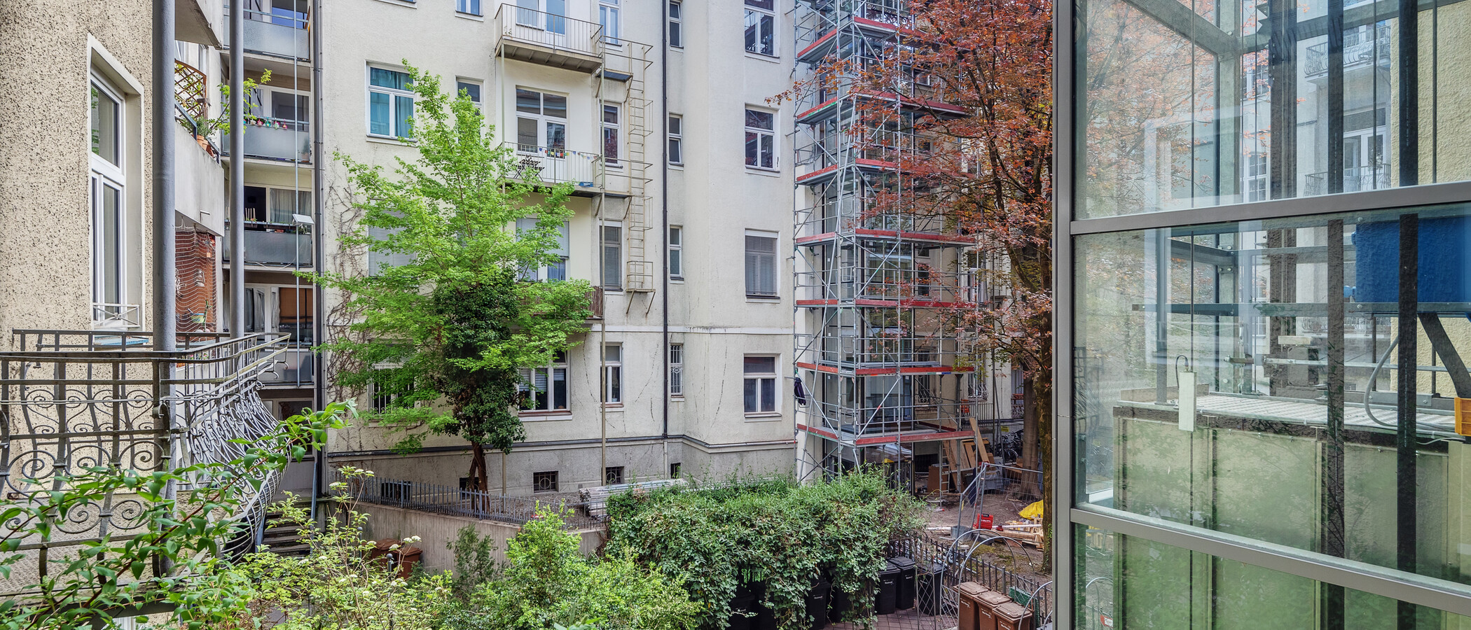 квартира München Lehel 02 вид из окна 4375