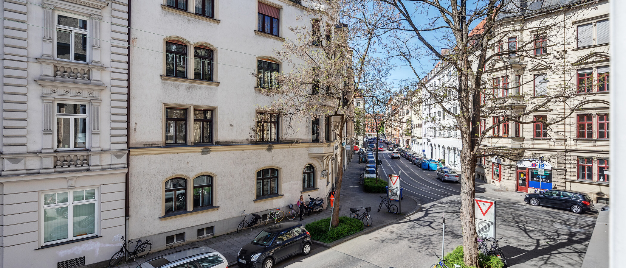 квартира München Lehel 03 вид из окна 4375