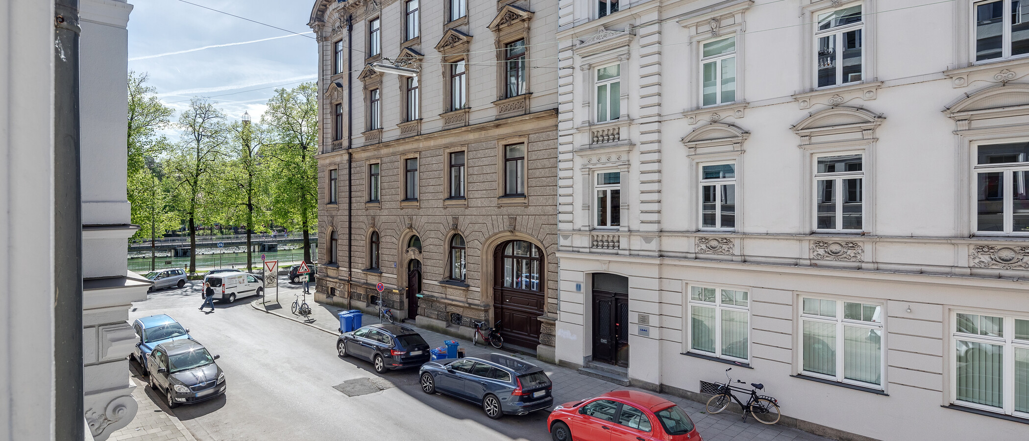 квартира München Lehel 04 вид из окна 4375