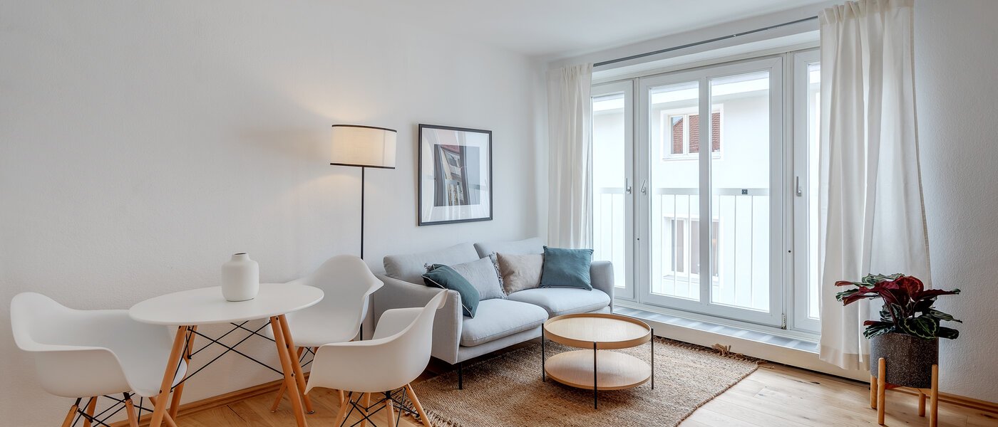 квартира München Schwabing-West (rund um den Hohenzollernplatz) 01 жилое пространство 4379