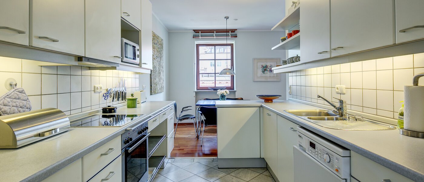 квартира München Lehel 01 кухня 4400