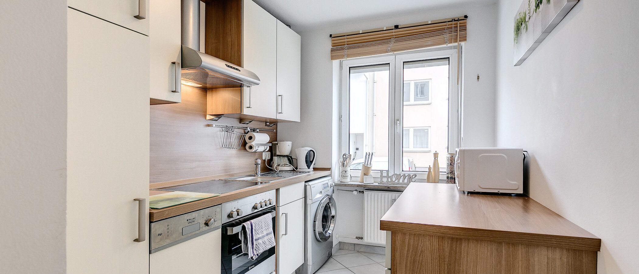 квартира München Schwabing-Georgenschwaige 01 кухня 4416