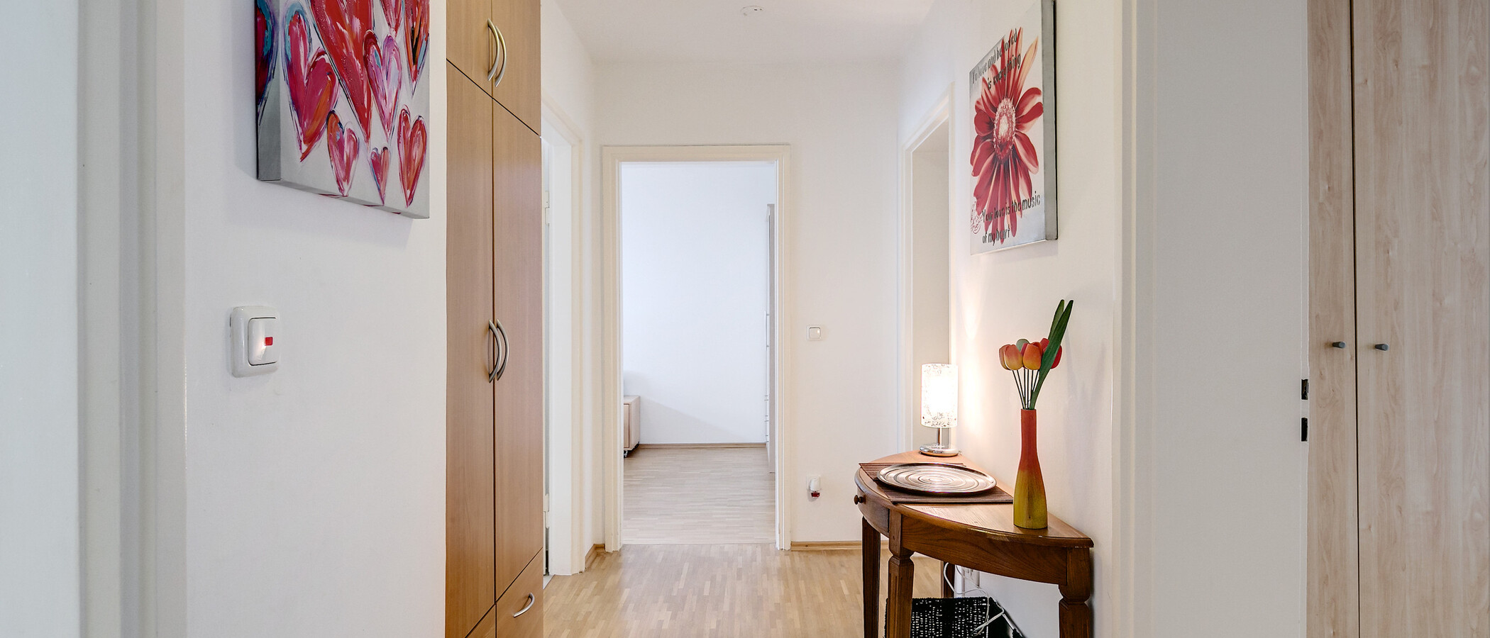 квартира München Schwabing-Georgenschwaige 02 коридор 4416