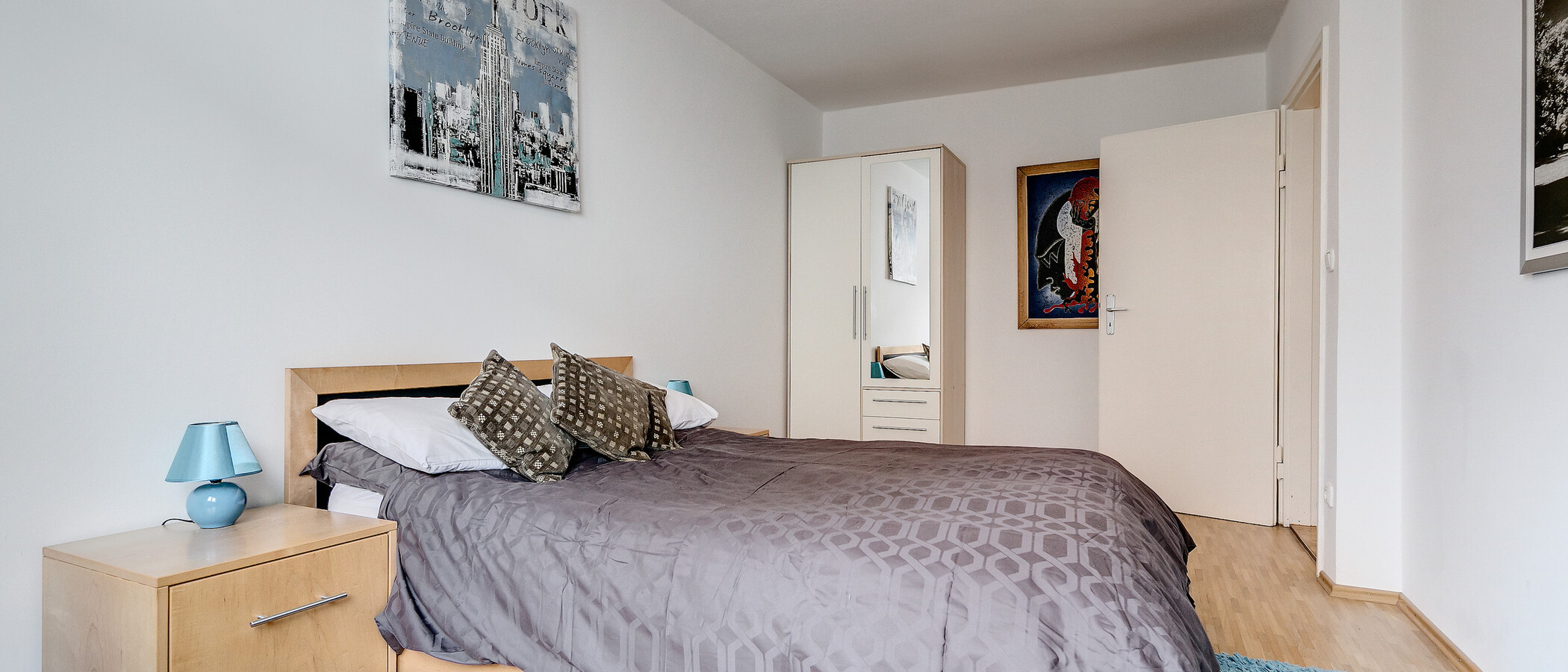 квартира München Schwabing-Georgenschwaige 04 спальная 4416