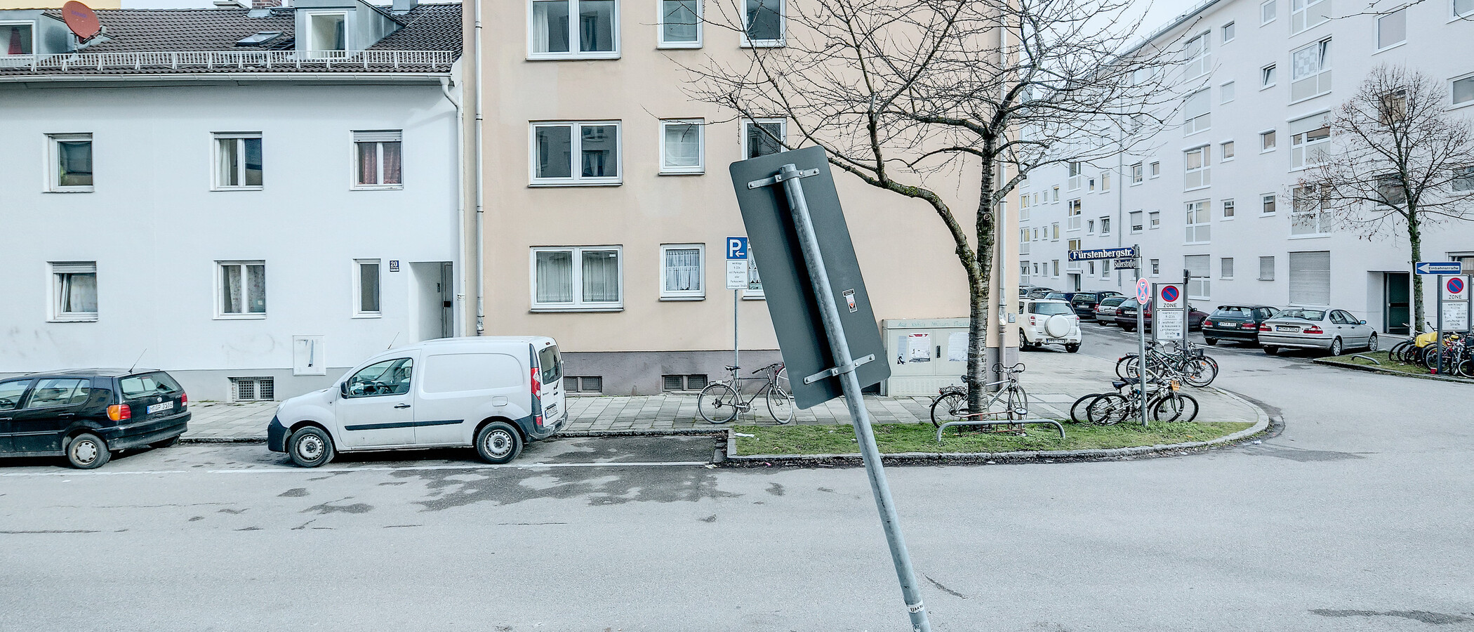 квартира München Schwabing-Georgenschwaige 02 вид из окна 4416