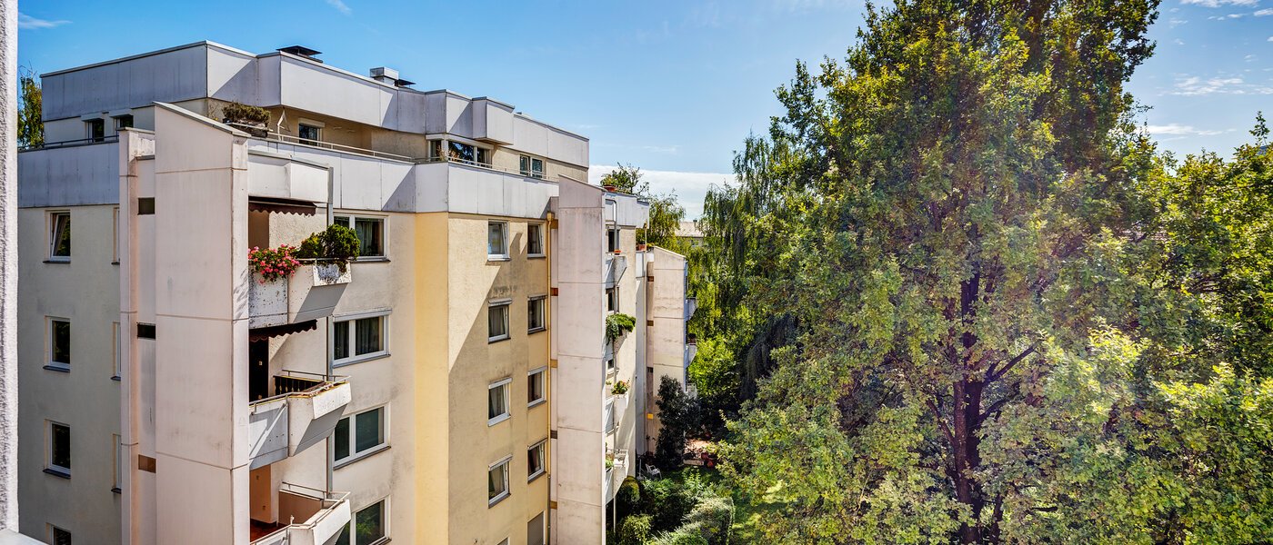 квартира München Sendling-Westpark 03 вид из окна 4419