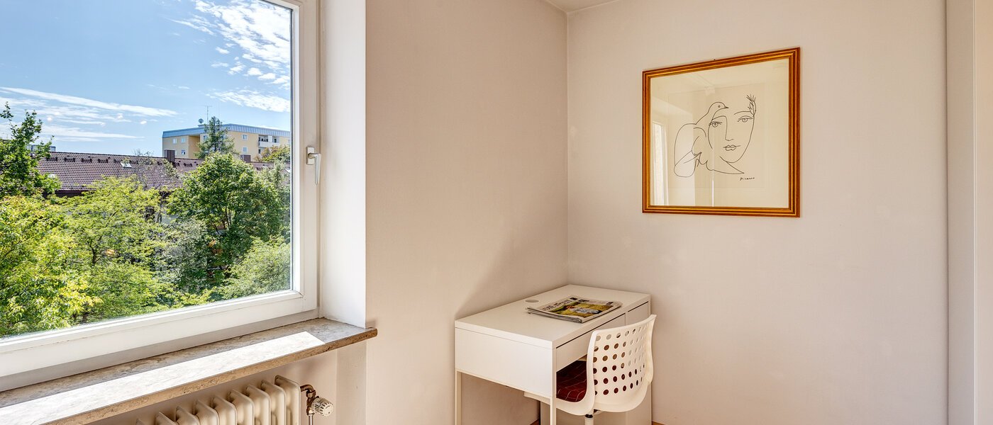 квартира München Sendling-Westpark 03 спальная комната 4419