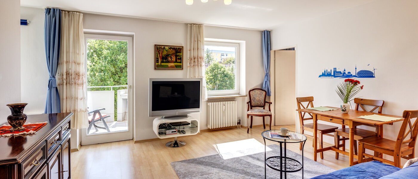 квартира München Sendling-Westpark 01 жилое пространство 4419