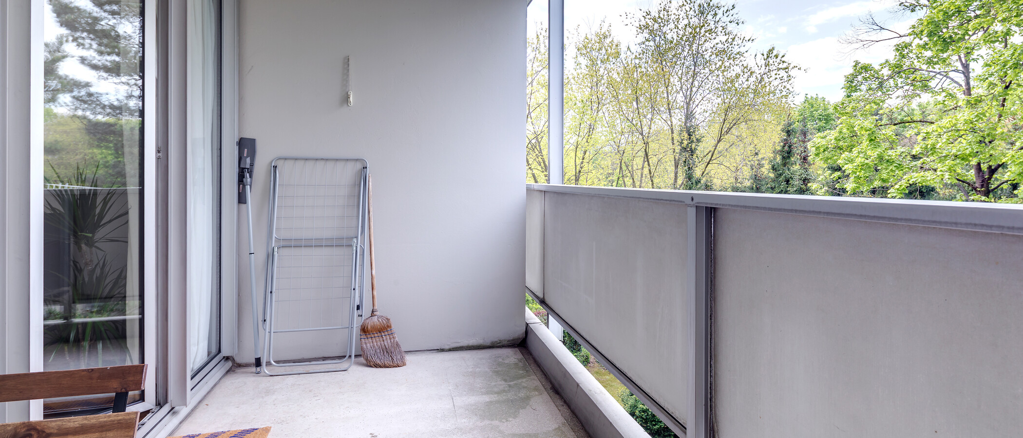 квартира München Schwabing-Nord (zw. Leopoldstraße & Englischen Garten) 02 балкон 4452