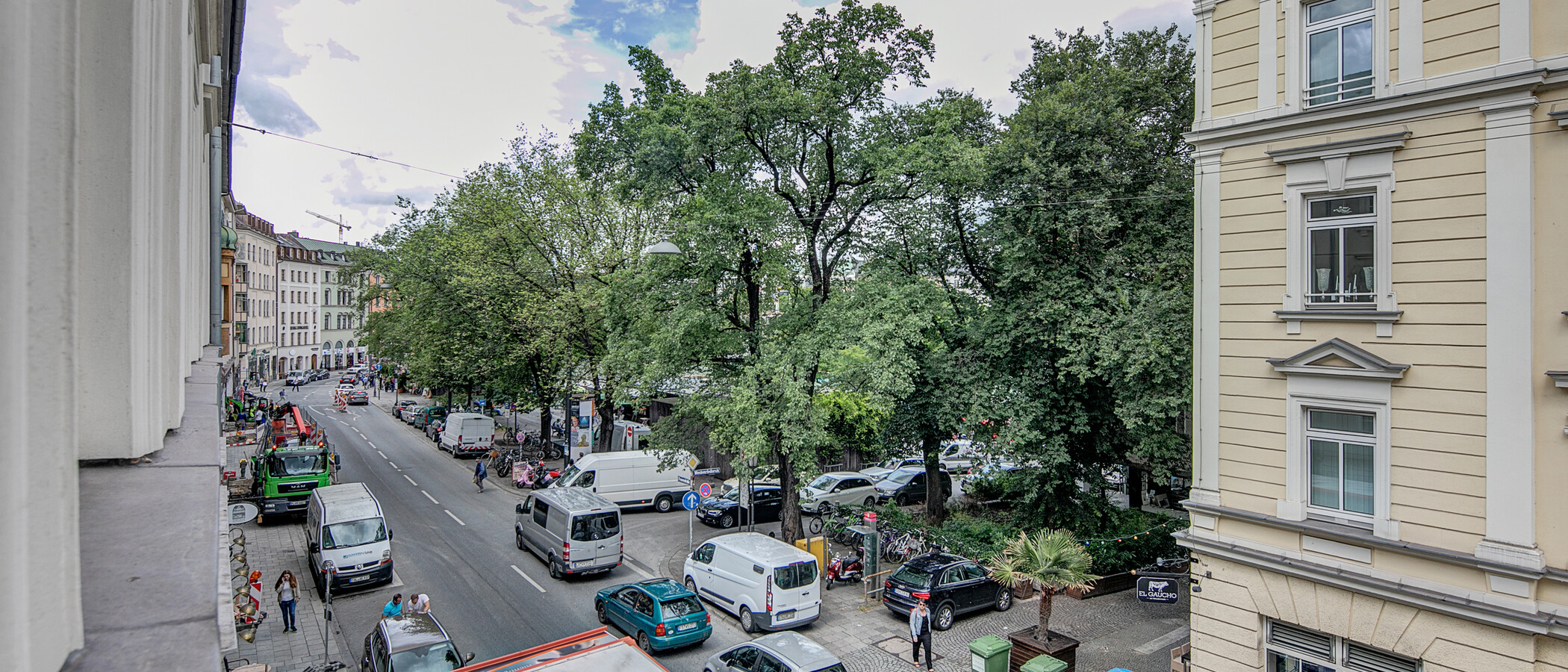 квартира München Altstadt 04 вид из окна 4459