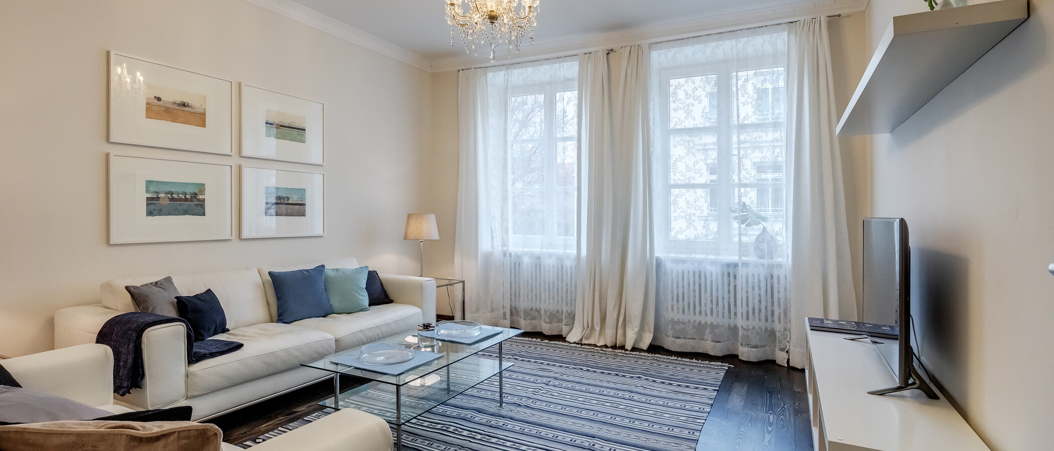 квартира München Altstadt 01 гостиная 4459