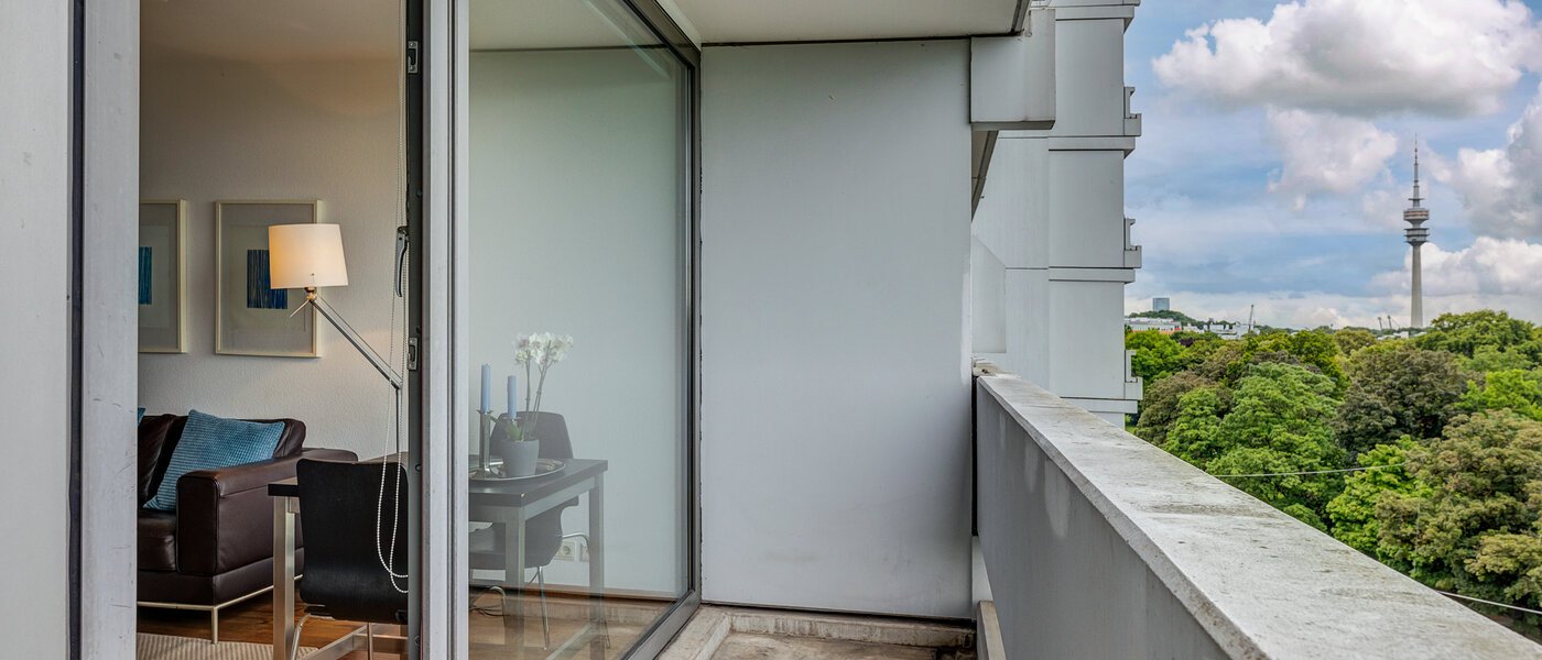 квартира München Schwabing-West (rund um den Bonner Platz) 02 балкон 4460