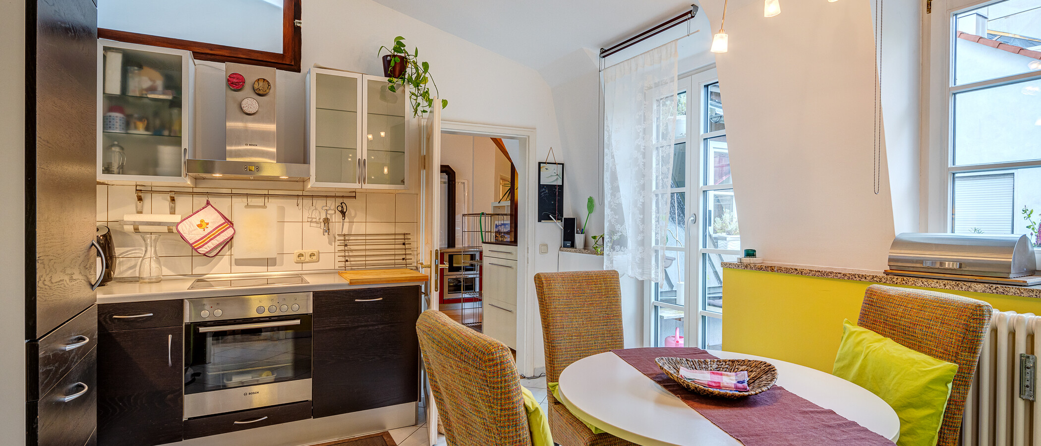 мансардная квартира München Giesing 01 кухня 4477