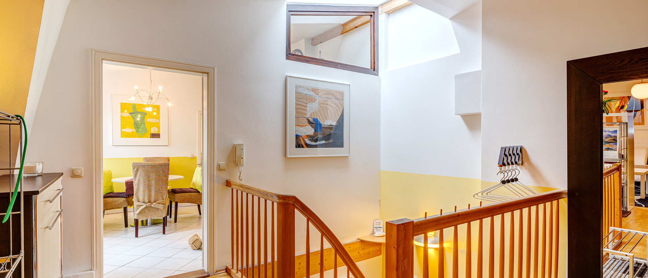 мансардная квартира München Giesing 01 коридор 4477