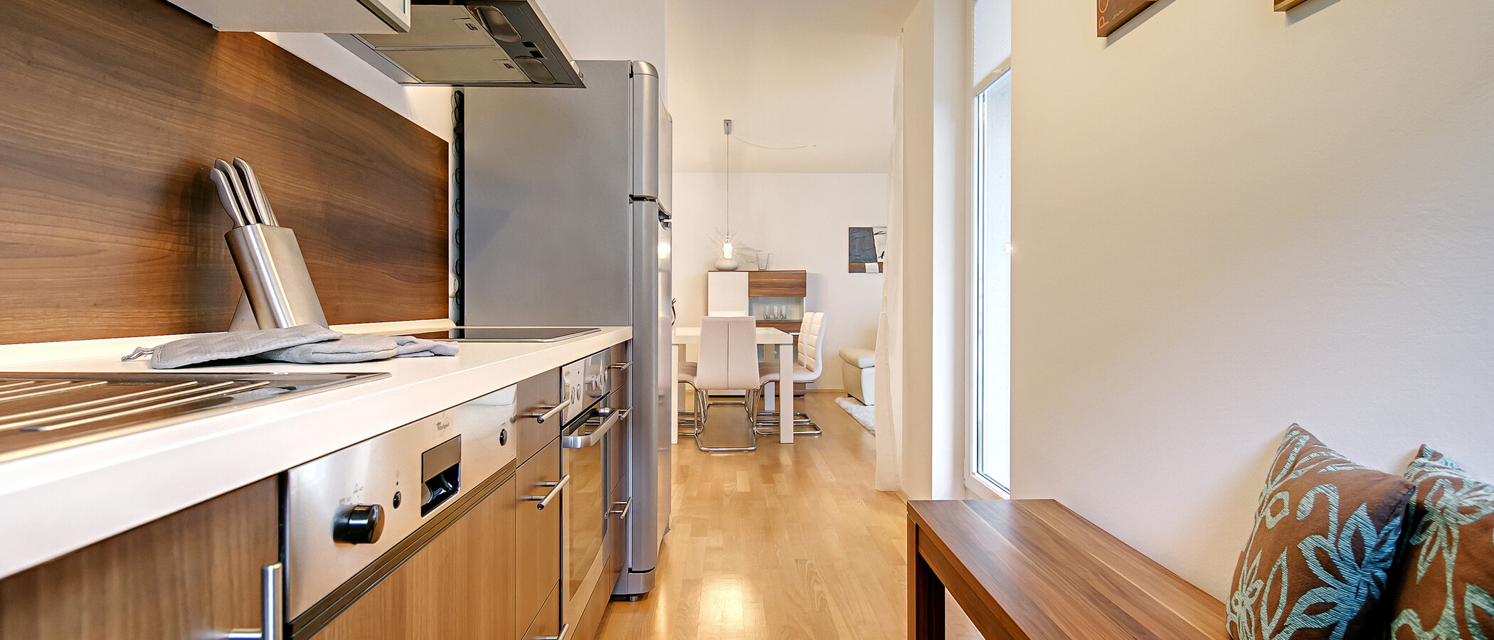 квартира München Giesing 03 кухня 4499