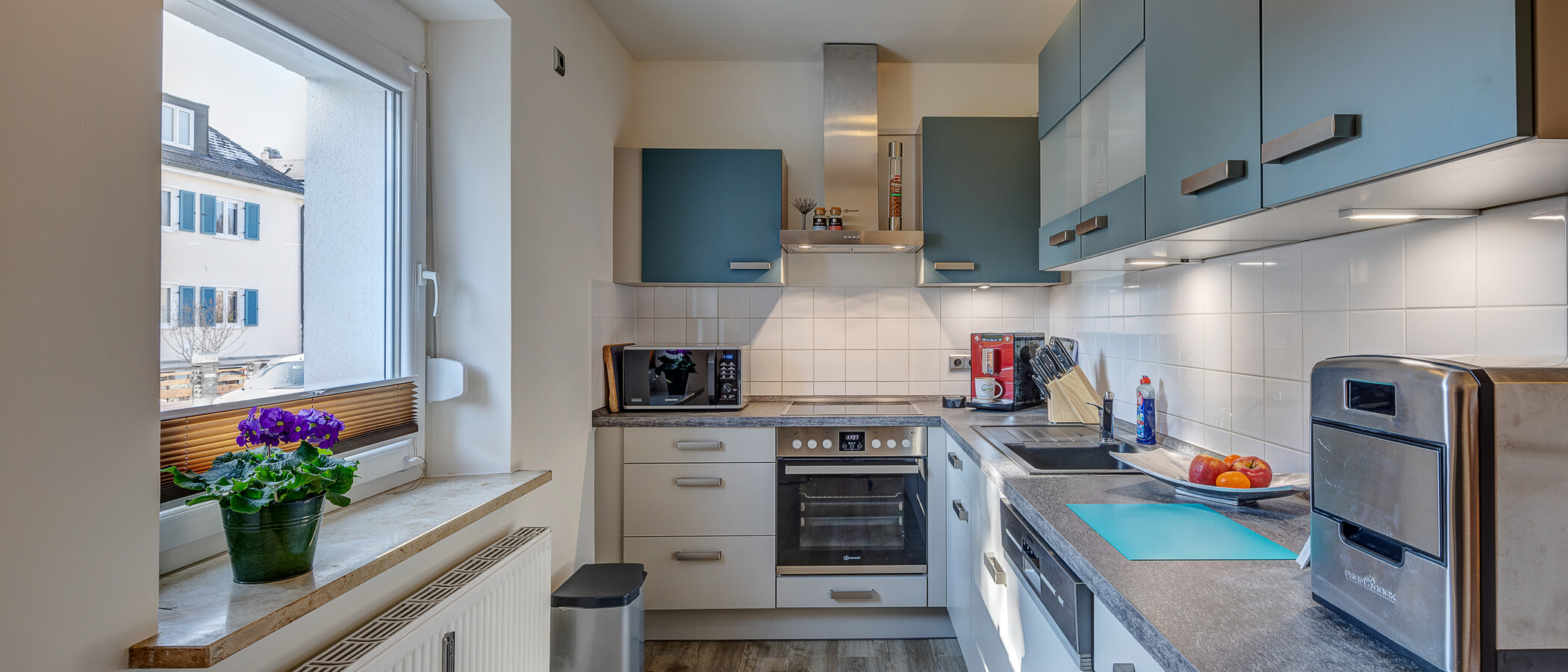 квартира München Ramersdorf 01 кухня 4502