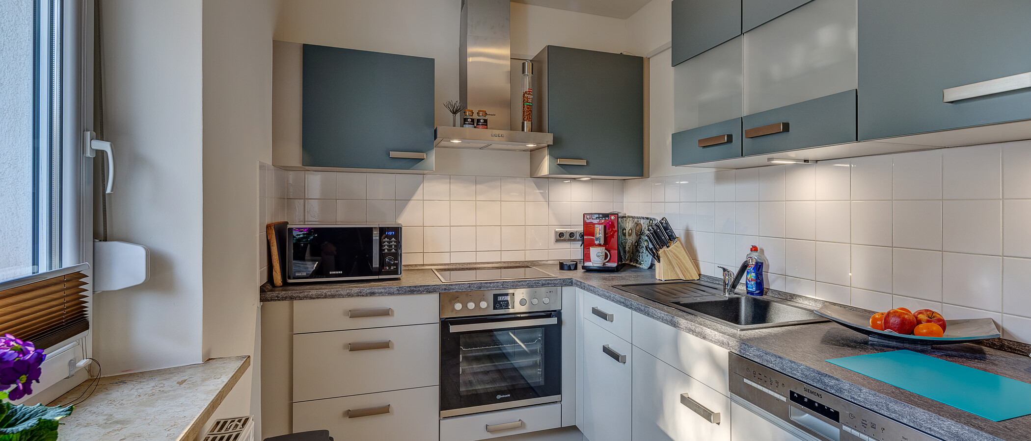 квартира München Ramersdorf 02 кухня 4502
