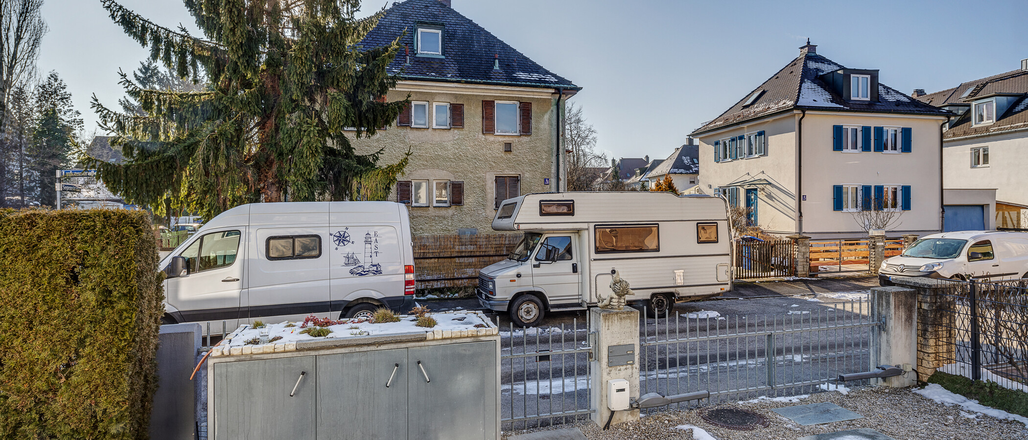 квартира München Ramersdorf 02 вид из окна 4502