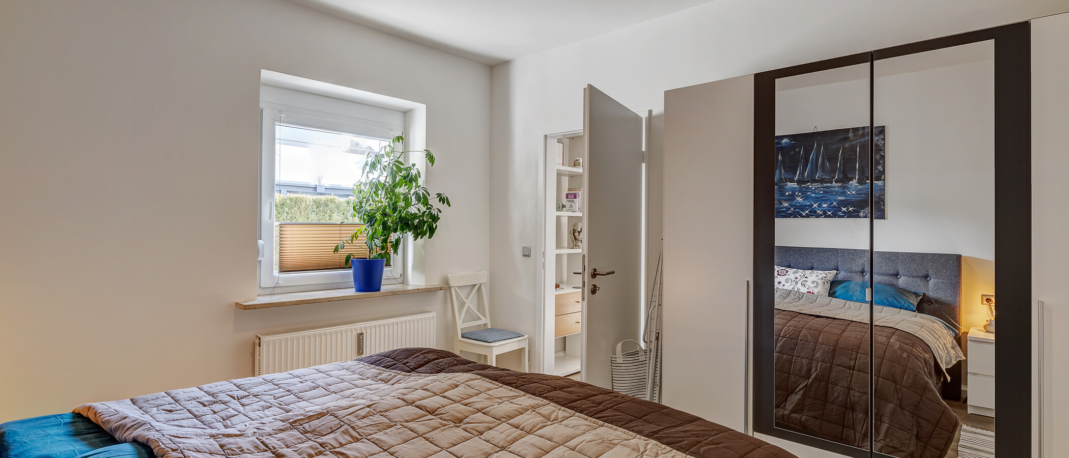 квартира München Ramersdorf 02 спальная комната 4502