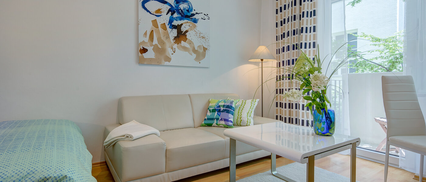 квартира München Schwabing-West (rund um den Hohenzollernplatz) 02 гостиная 4507