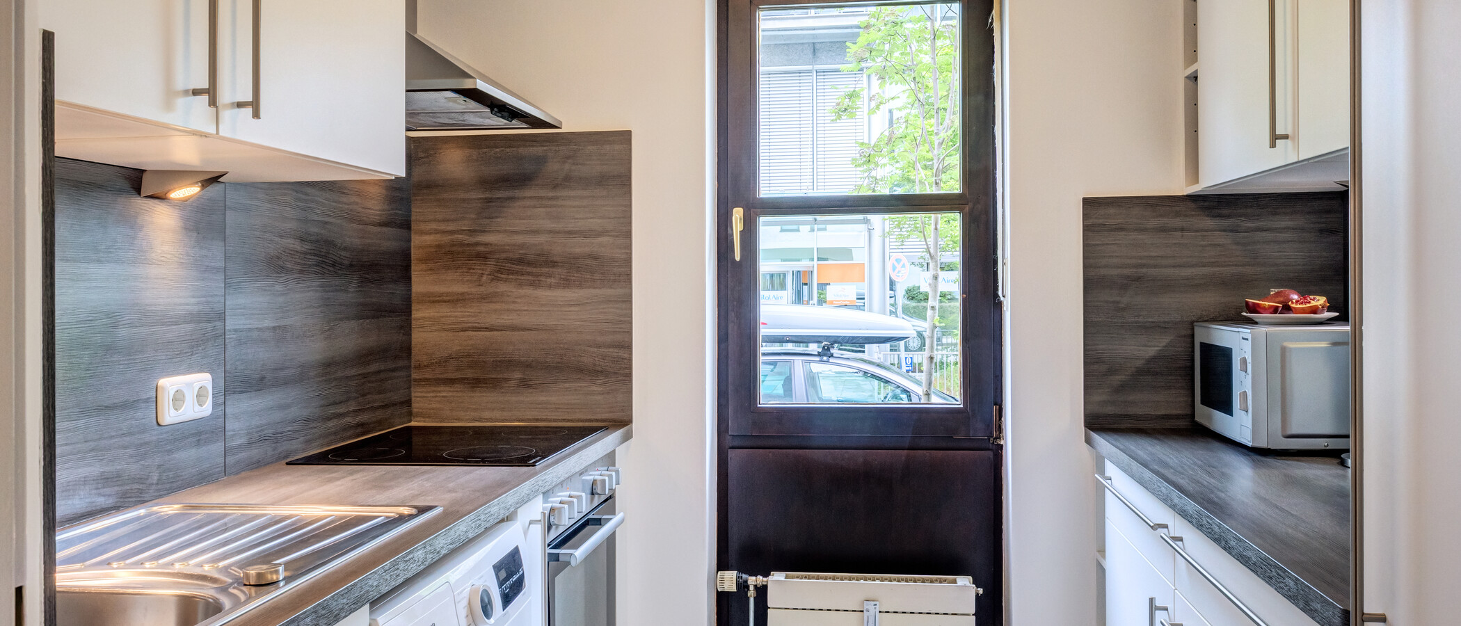 квартира München Obersendling 01 кухня 4519