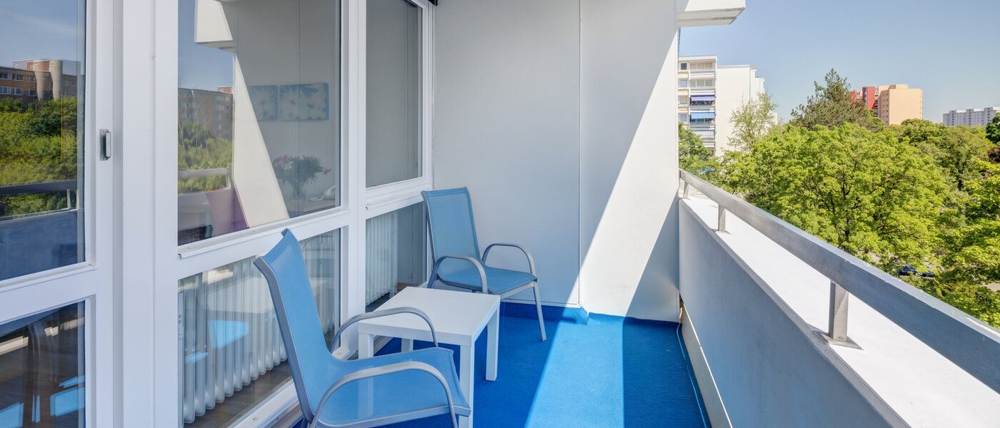квартира München Neuperlach 01 балкон 4521
