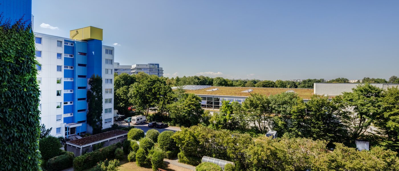 квартира München Neuperlach 02 вид из окна 4521