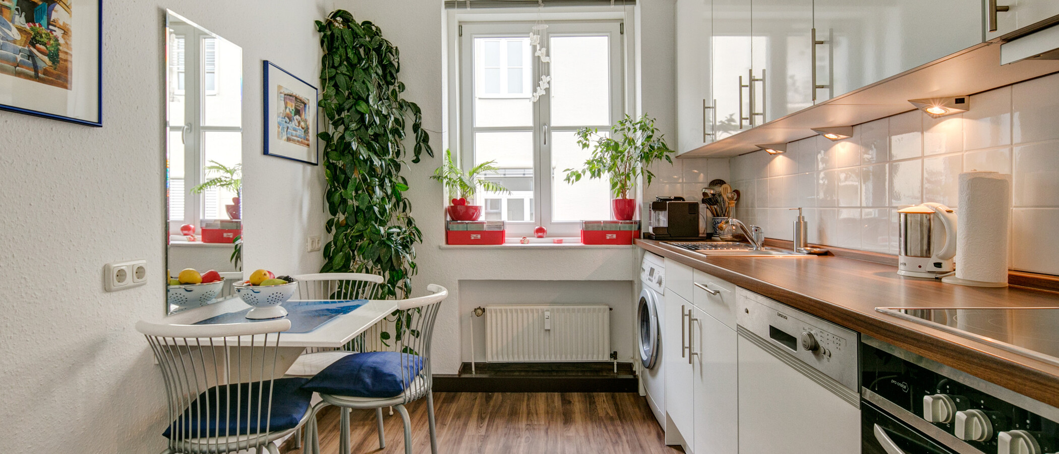 квартира München Schwabing (rechts der Leopoldstraße) 01 кухня 4536