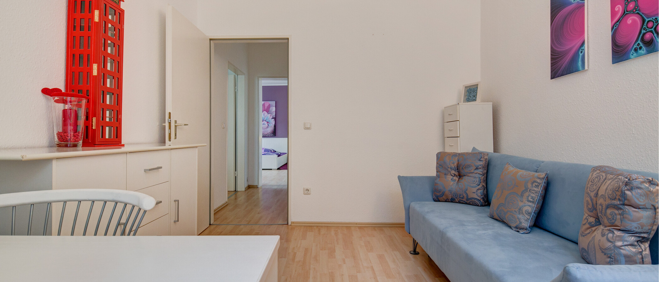 квартира München Schwabing (rechts der Leopoldstraße) 04 гостевая комната 4536