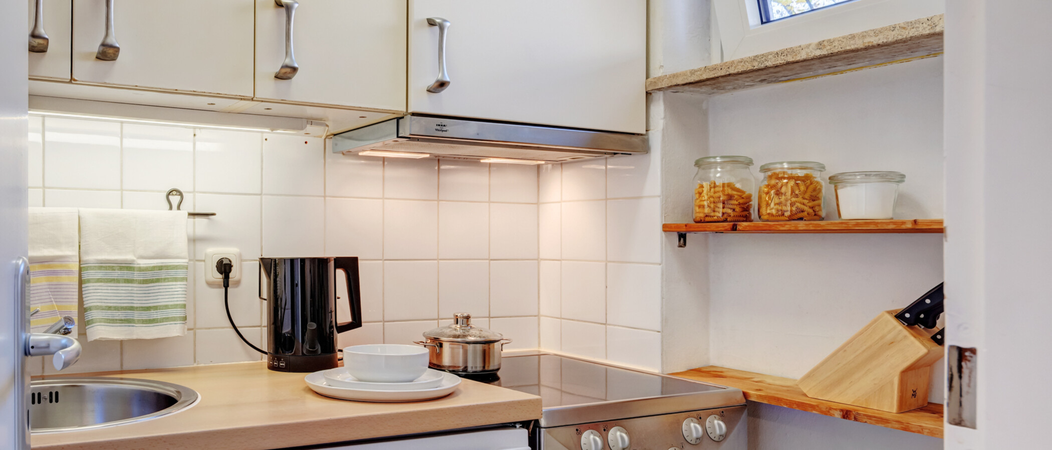 квартира München Neuhausen 02 кухня 4612