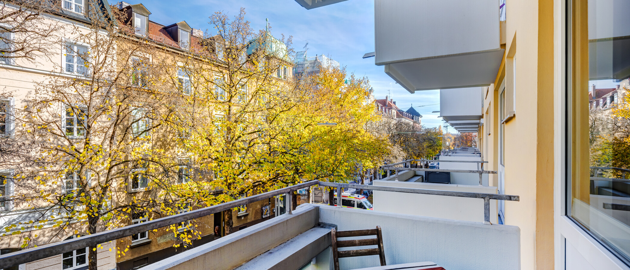 квартира München Neuhausen 01 балкон 4612