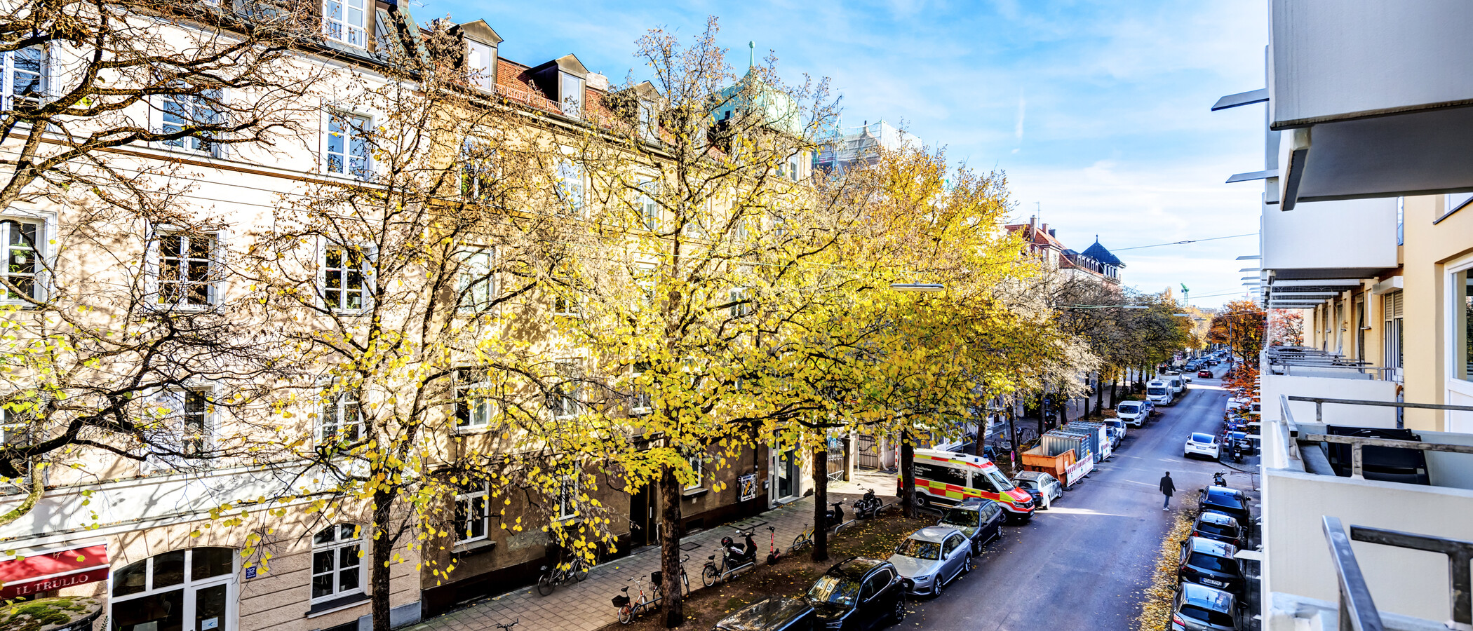 квартира München Neuhausen 03 вид из окна 4612
