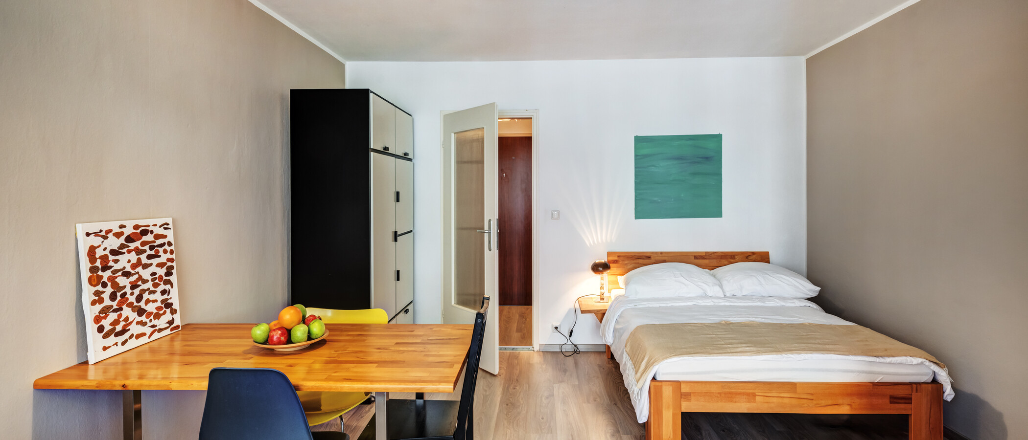 квартира München Neuhausen 04 жилое пространство 4612