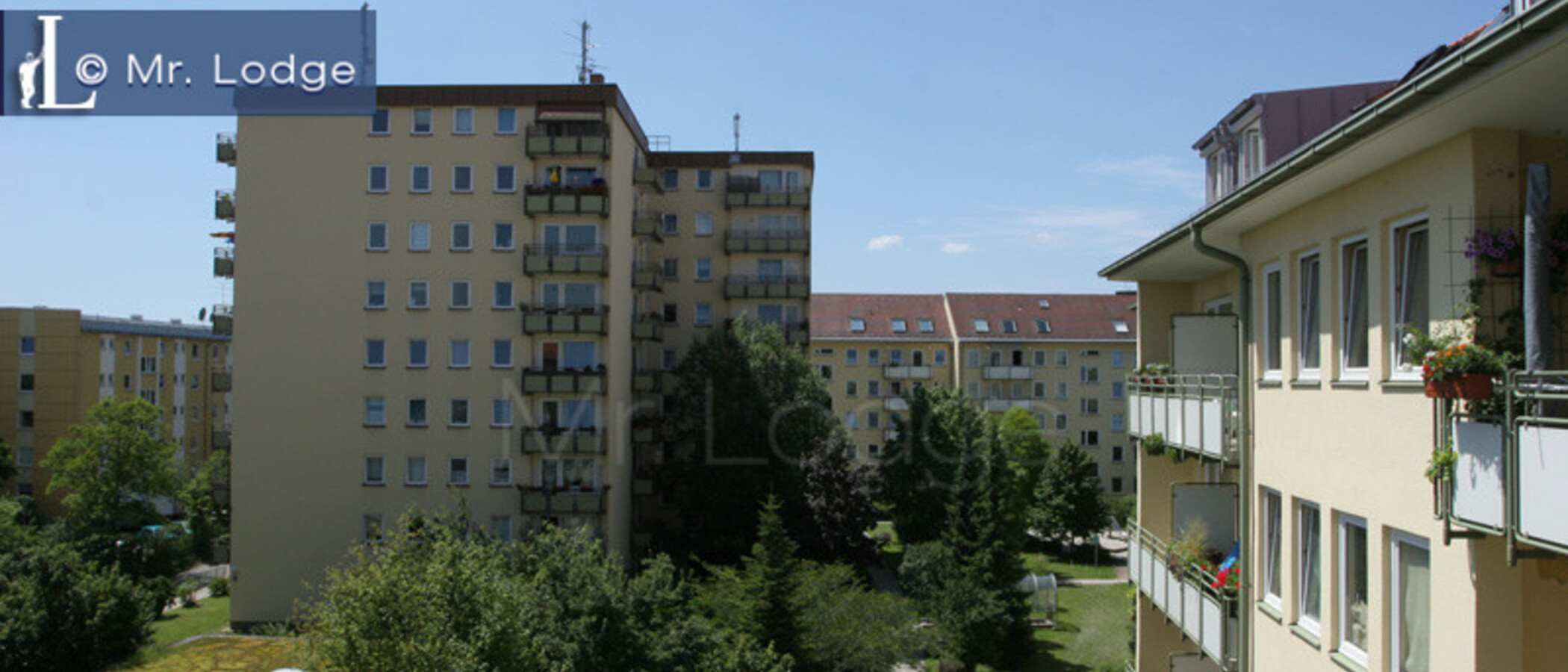 квартира München Schwabing-West 03 вид из окна 4617