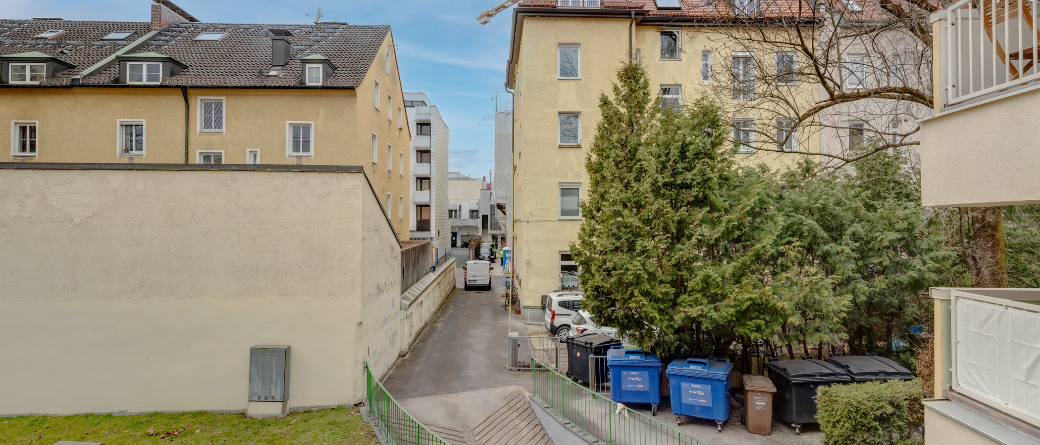квартира München Schwanthalerhöhe 01 вид из окна 4626