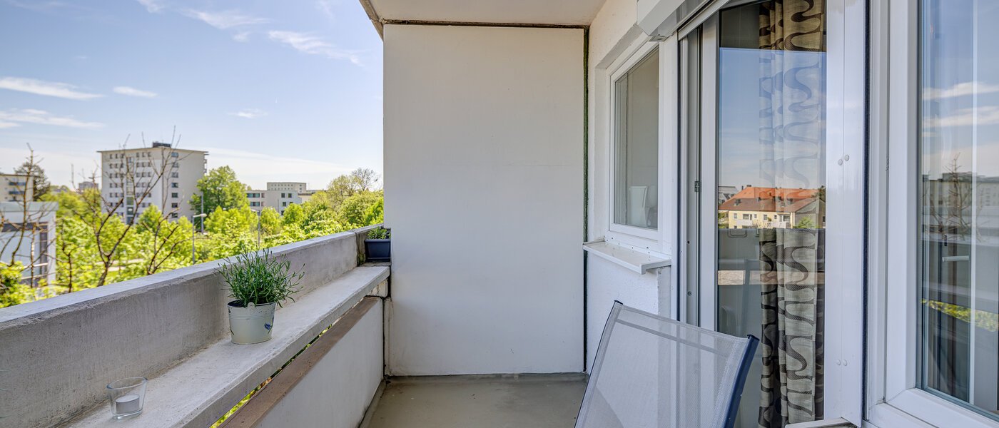 квартира München Milbertshofen 02 балкон 4628