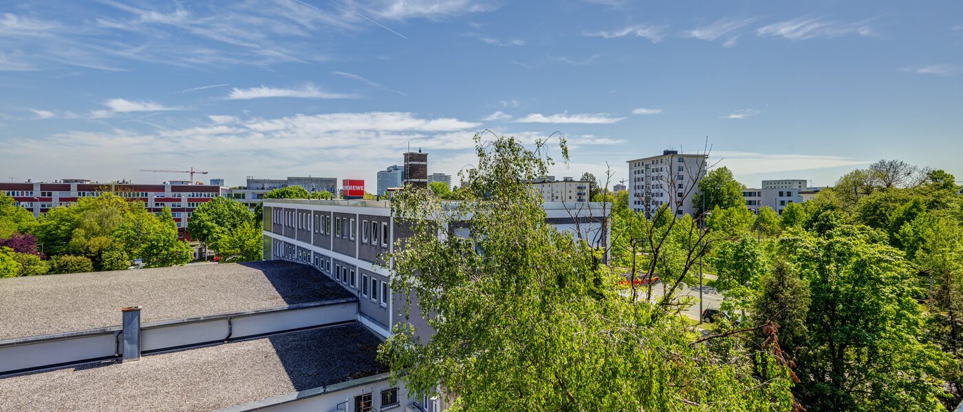 квартира München Milbertshofen 02 вид из окна 4628