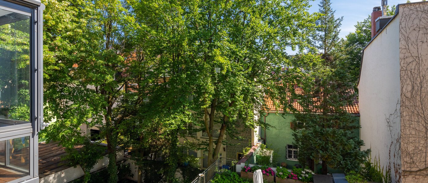 квартира München Haidhausen 01 вид из окна 4630