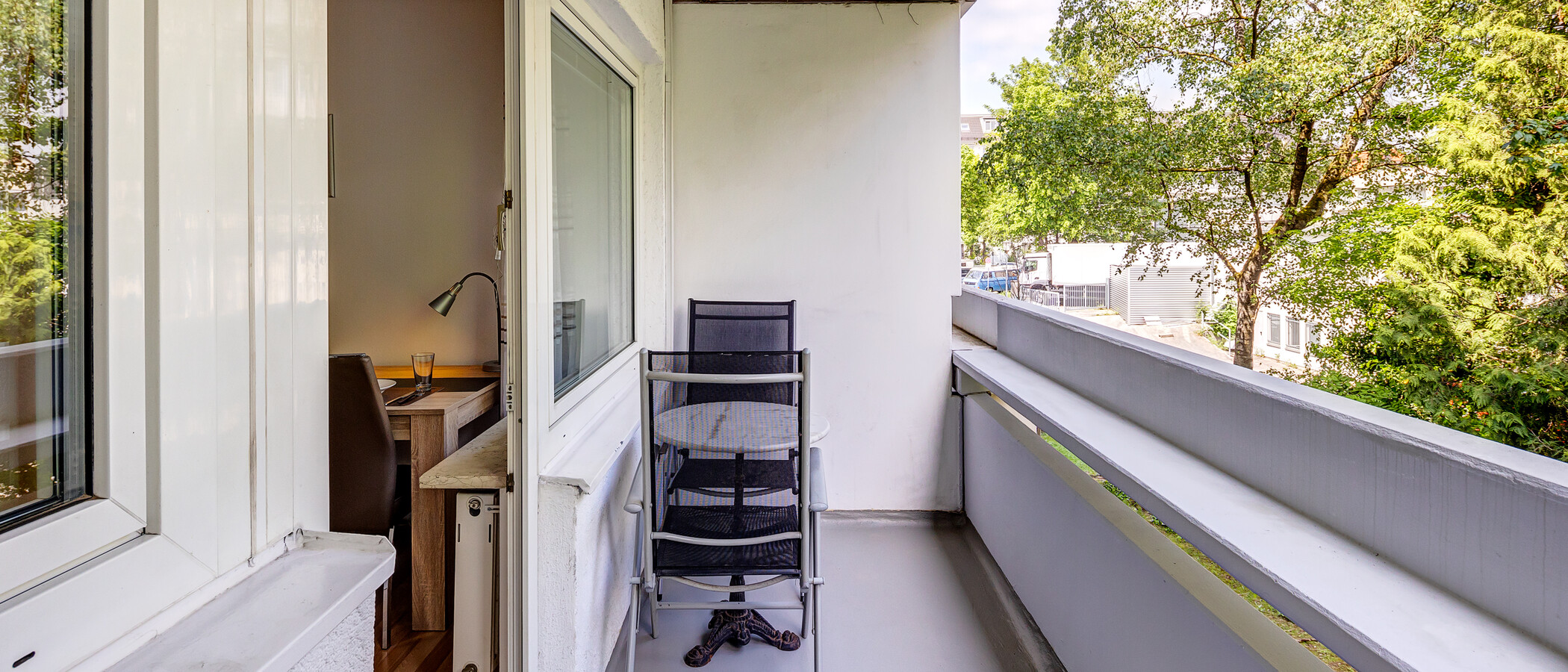 квартира München Milbertshofen 01 балкон 4660