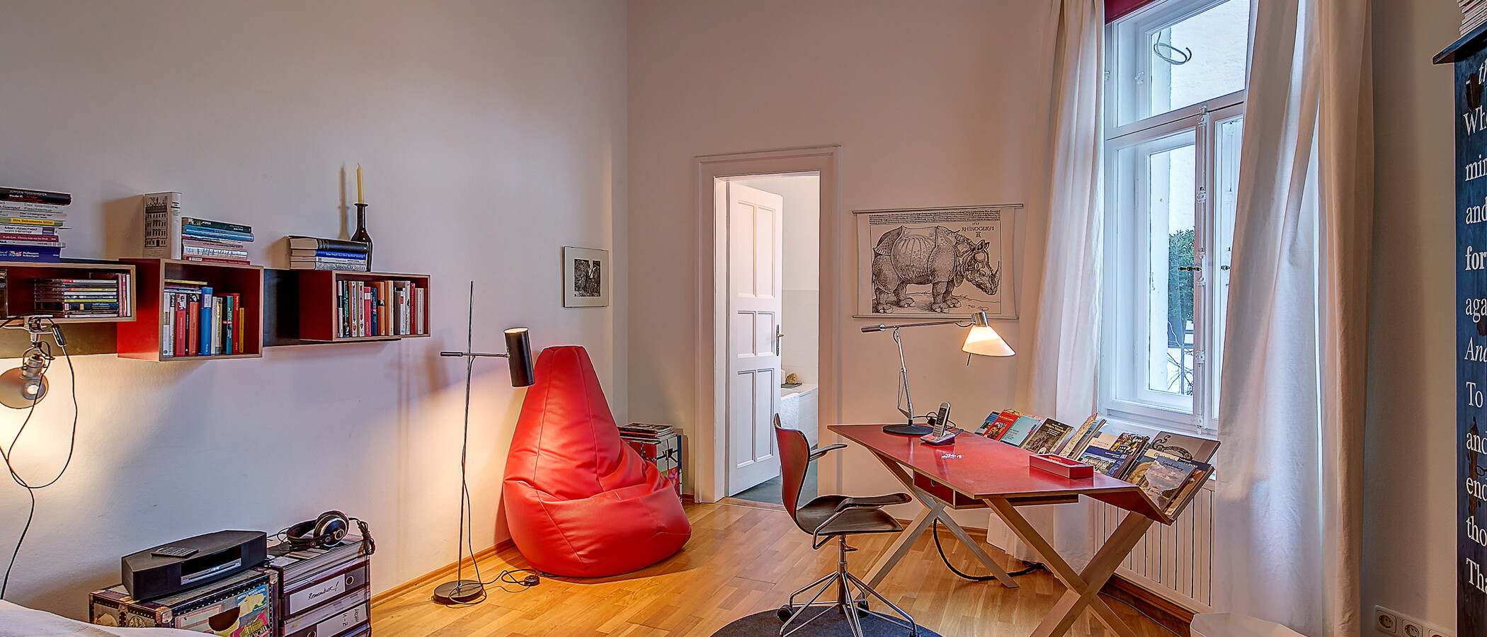 квартира München Schwabing (links der Leopoldstraße) 01 гостиная 4661