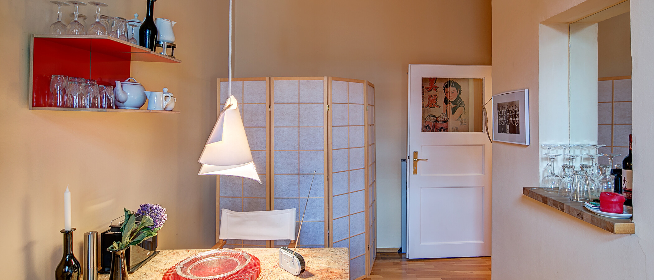 квартира München Schwabing (links der Leopoldstraße) 02 кухня 4661