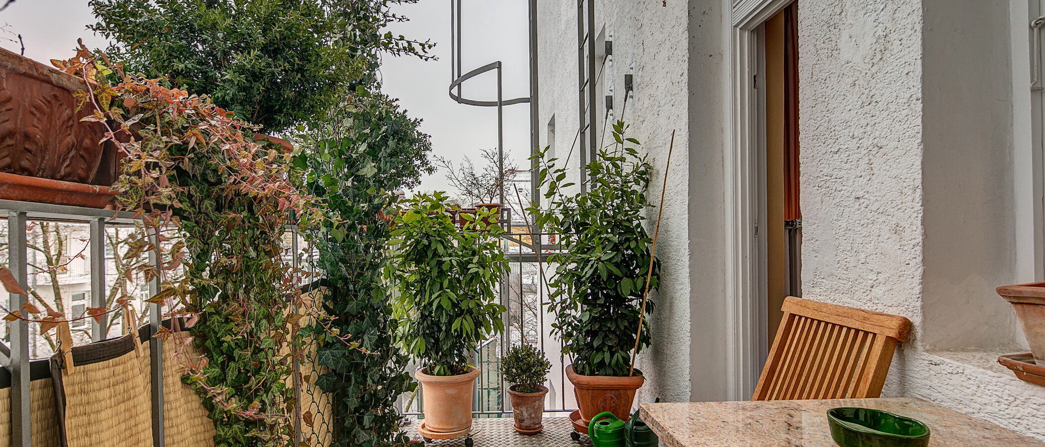 квартира München Schwabing (links der Leopoldstraße) 01 балкон 4661