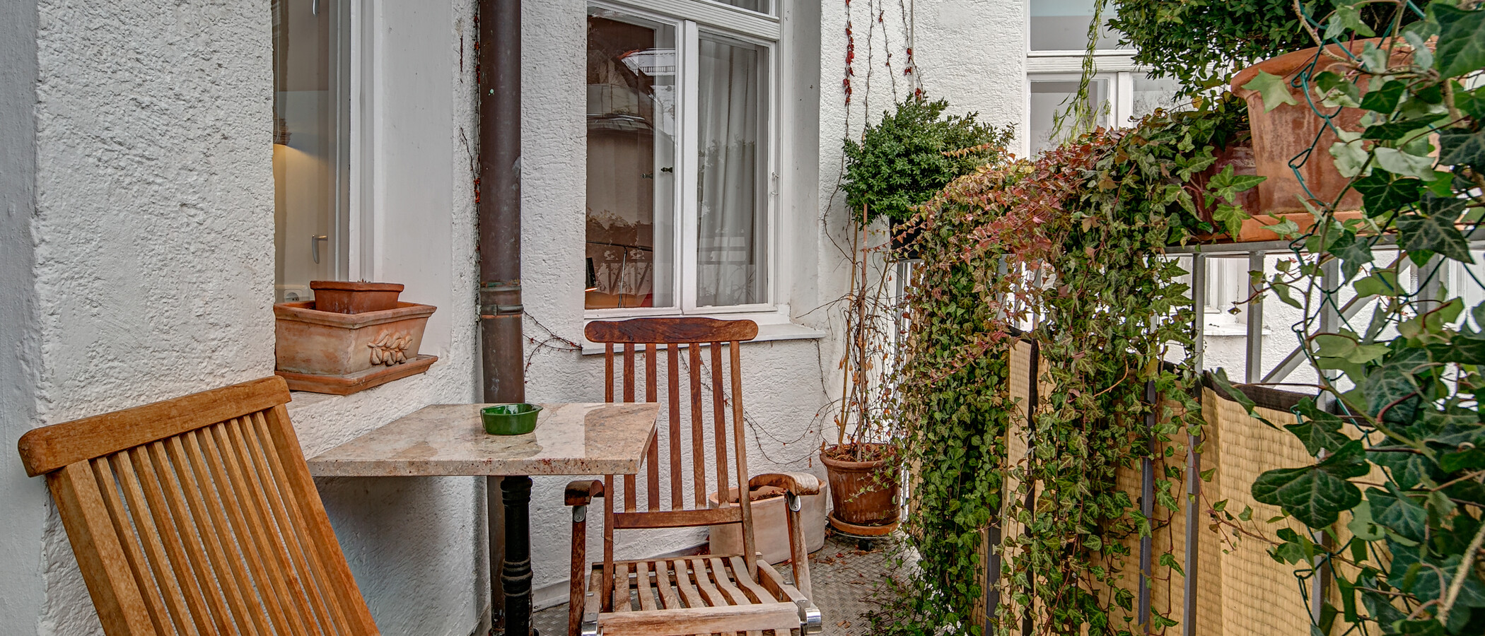квартира München Schwabing (links der Leopoldstraße) 02 балкон 4661