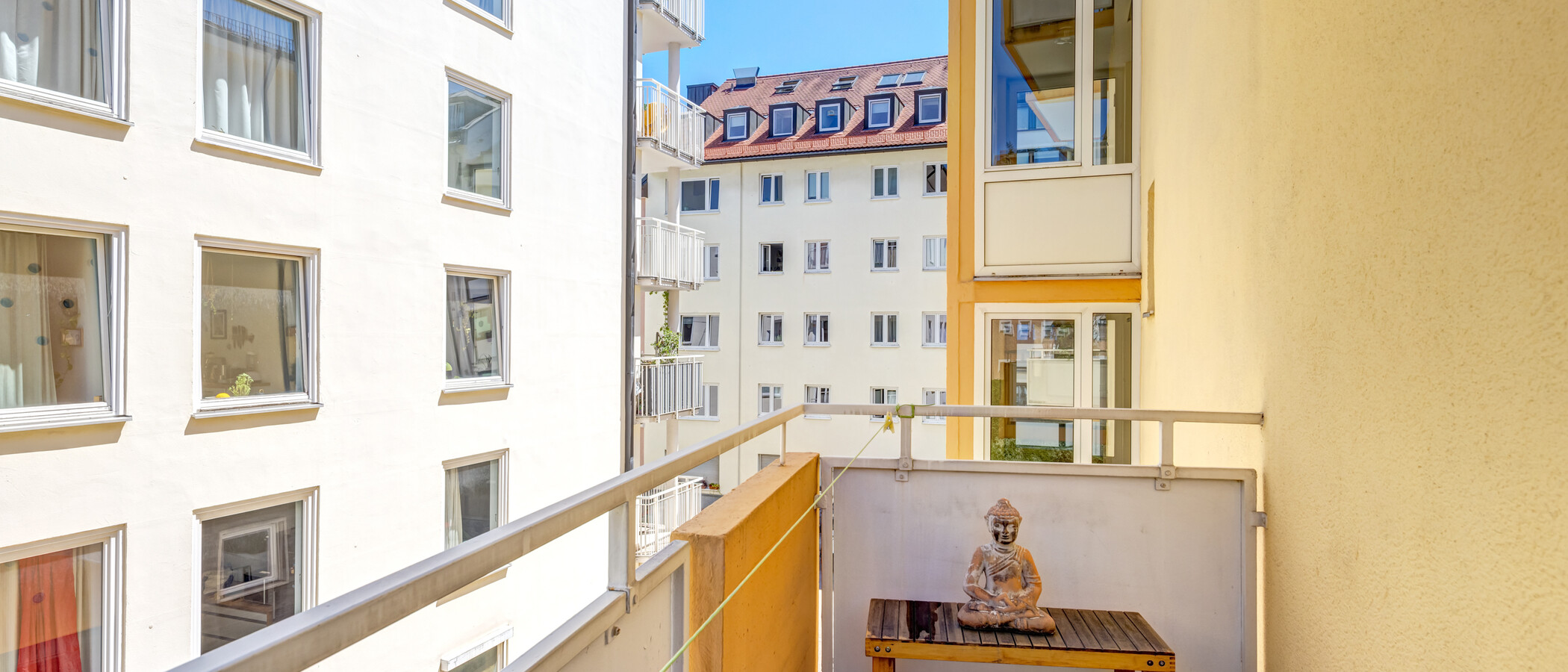 квартира München Maxvorstadt - Universitätsviertel 03 балкон 4668