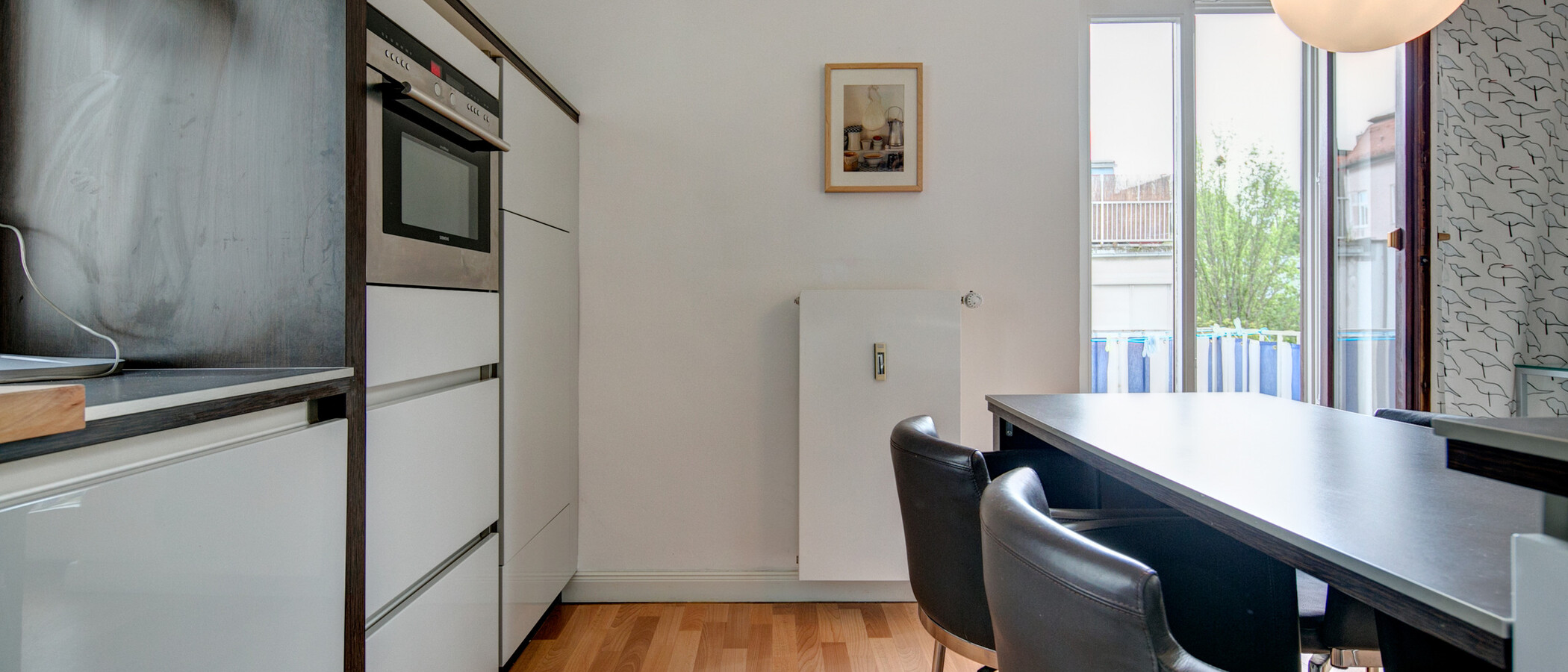 квартира München Schwabing (links der Leopoldstraße) 04 кухня 4673